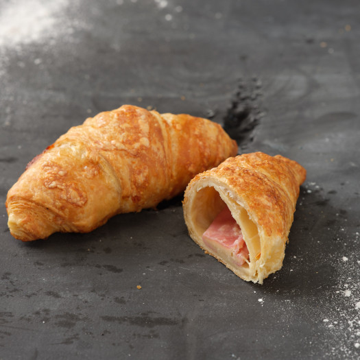 Ham-kaas croissant